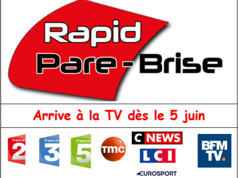 Rapid Pare Brise à la TV 